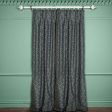 SALIX Jacquard Curtain - Noir Supply