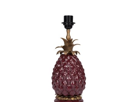 ANANITO Pineapple Lampstand - Carnelian For Cheap