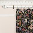 FLORALIA Velvet Curtain - Noir Supply