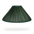 ROMILY Silk Pleated Lampshade - Moss Discount