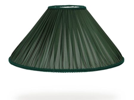 ROMILY Silk Pleated Lampshade - Moss Discount