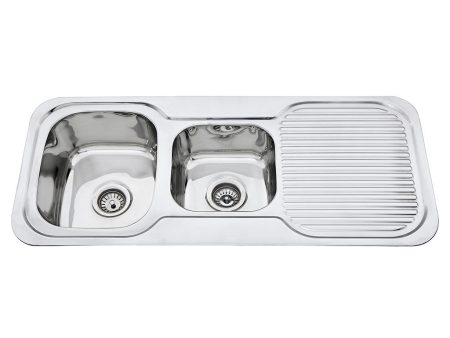 1 & 3 4 Bowl Sink R H Drainer Online Hot Sale