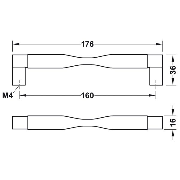 Furniture Handle H1925 Hot on Sale