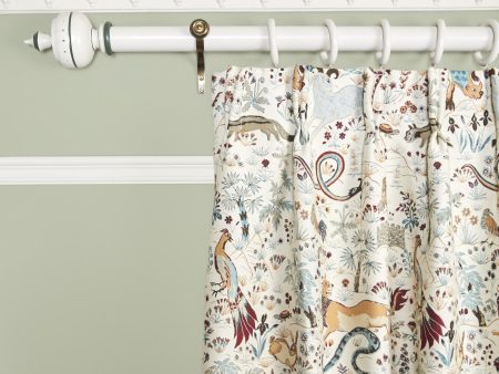 TREMATONIA Jacquard Curtain - Ecru Online now