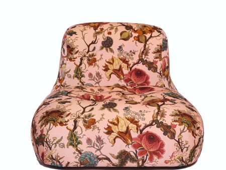 ARTEMIS Velvet Castle Chair - Blush on Sale