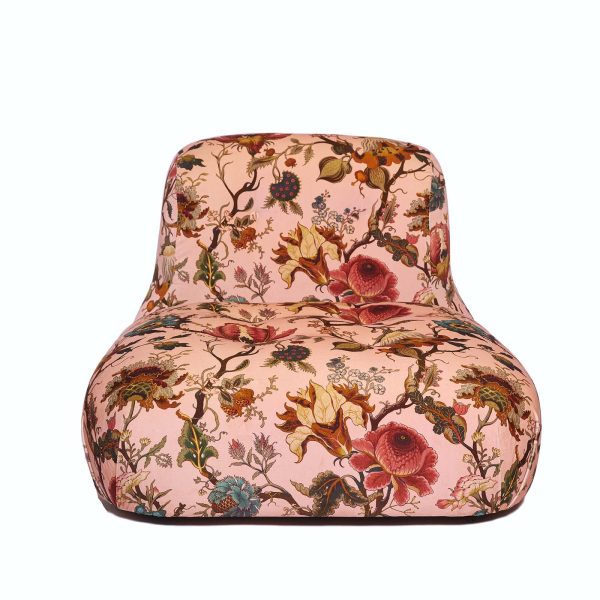 ARTEMIS Velvet Castle Chair - Blush on Sale