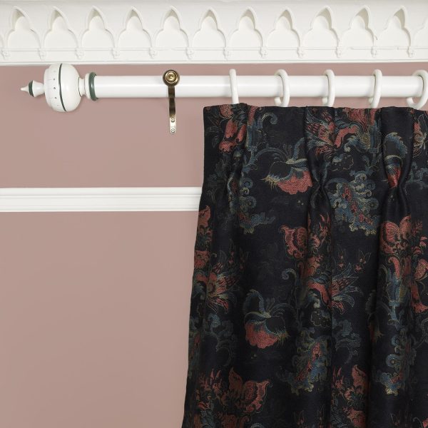 PERSEPHONE Jacquard Curtain - Noir Sale