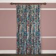 HOLLYHOCKS Velvet Curtain - Winter Online Sale