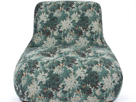 SILVA Jacquard Castle Chair - Cerulean Sale