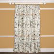 TREMATONIA Jacquard Curtain - Ecru Online now