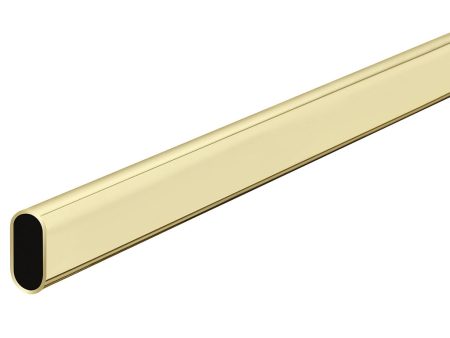 Oval Wardrobe Rail | 2 Finishes Discount