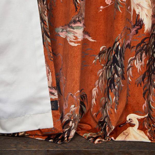 ZEUS Velvet Curtain - Tobacco Online Hot Sale