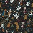 ALICE IN WONDERLAND Wallpaper Sample - Noir Online Hot Sale