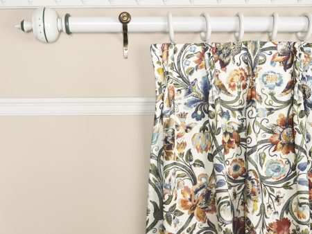 GAIA Cotton Linen Curtain - Ecru Online