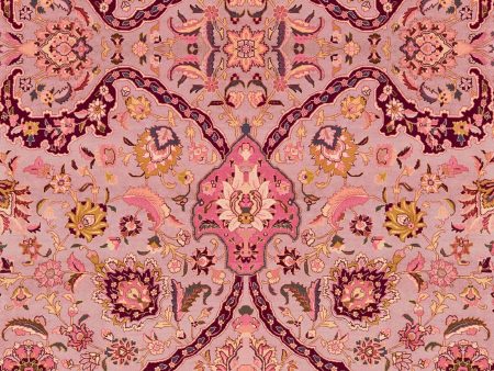 ZANJAN Wallpaper - Quartz Pink Sample Online