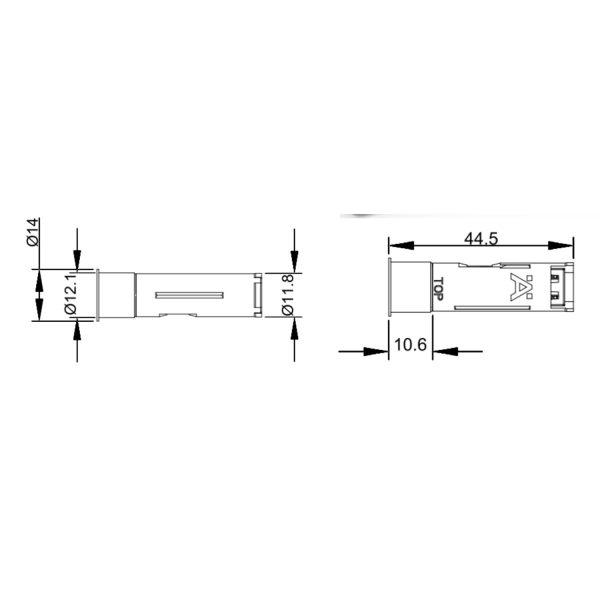 Hafele Loox Sensor Motion detector, modular. For Sale