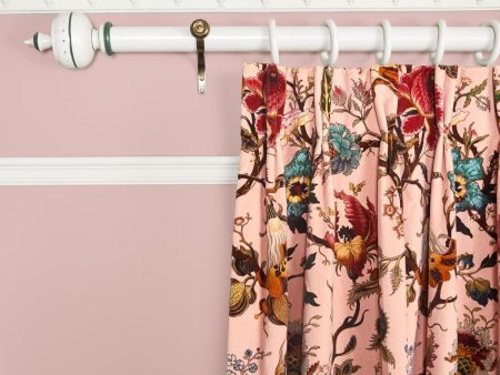 ARTEMIS Velvet Curtain - Blush For Sale