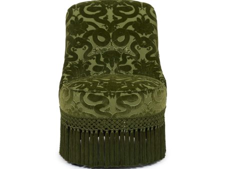 ANACONDA Gascoigne Bedroom Chair - Olive Cheap