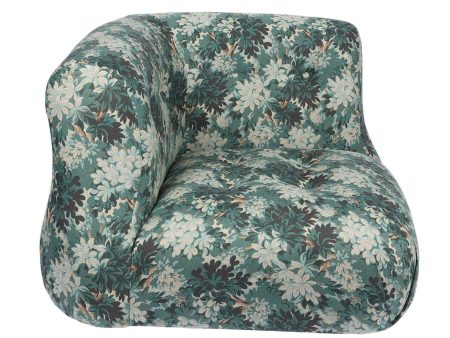 SILVA Jacquard Castle Chair Corner - Cerulean For Sale