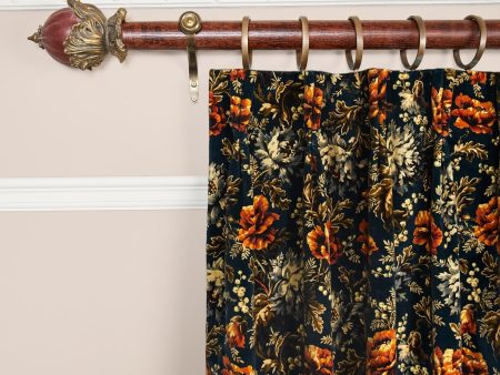 OPIA Velvet Curtain - Midnight Supply