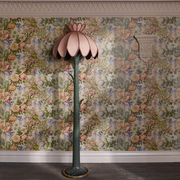 GALANTHUS Silk Standard Lampshade - Tourmaline For Cheap