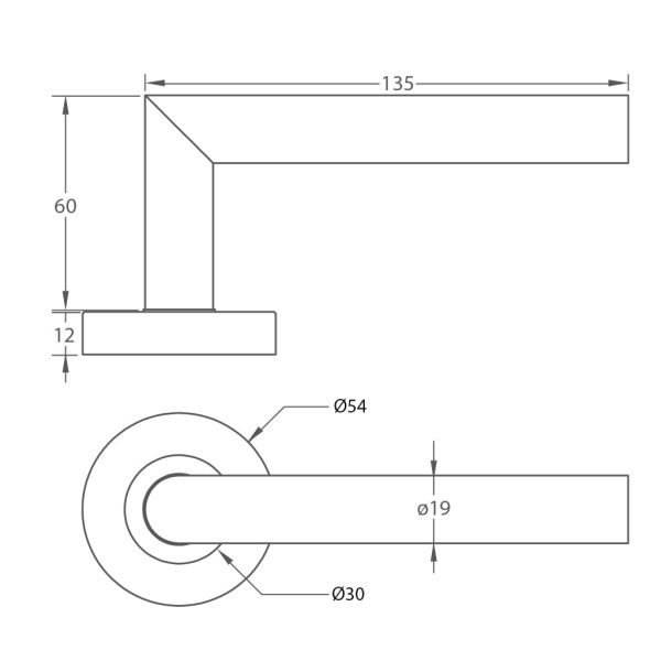 Glenelg Lever Handle For Sale