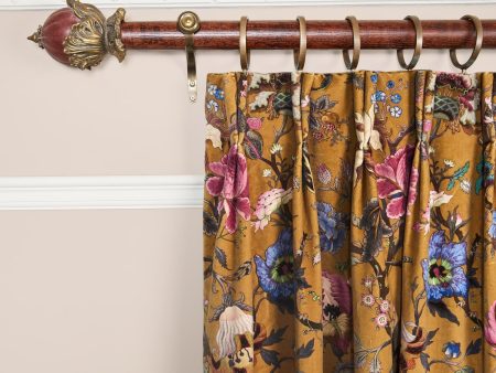 ARTEMIS Velvet Curtain - Bronze Online Hot Sale