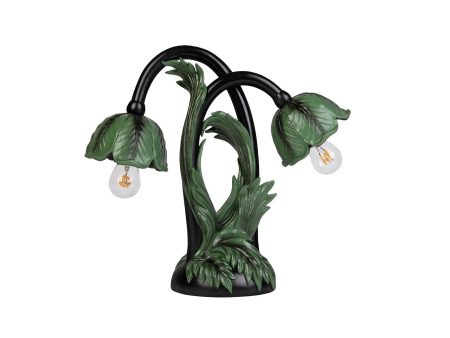 ACANTHUS Lampstand - Verde For Sale