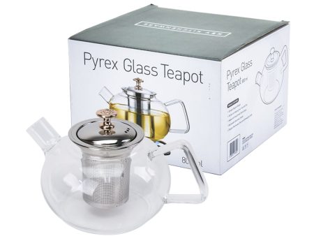 Pyrex Glass Teapot 800mL (KT033053) For Cheap