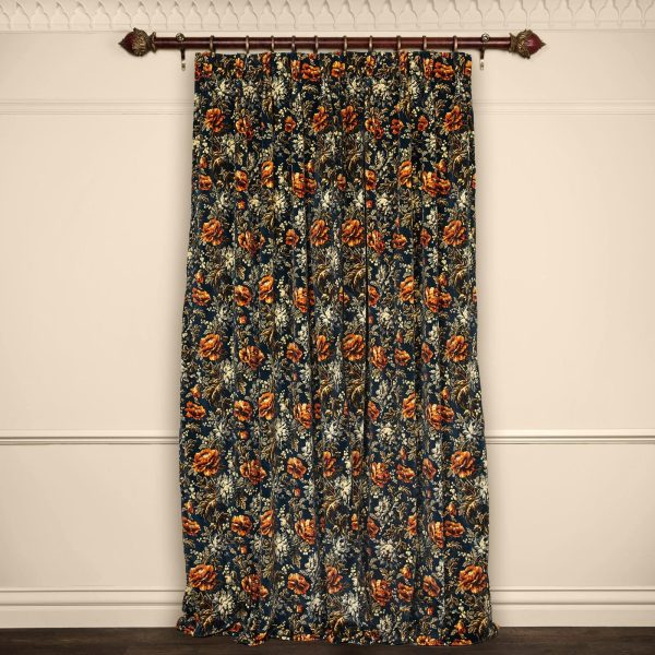 OPIA Velvet Curtain - Midnight Supply