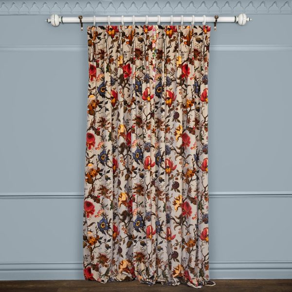 ARTEMIS Velvet Curtain - Dove Grey For Cheap