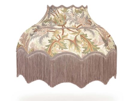 AQUIFOLIA Cotton Linen Isabella Lampshade - Ecru For Sale