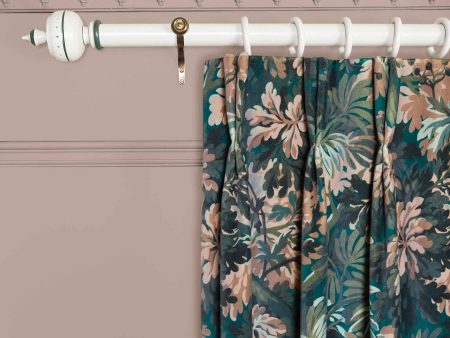 FORIS Velvet Curtain - Cerulean on Sale