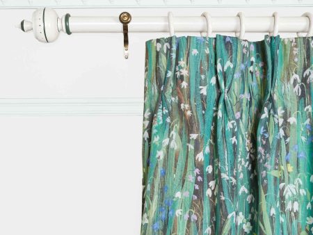 GALANTHI Cotton Linen Curtain - Viridis Fashion