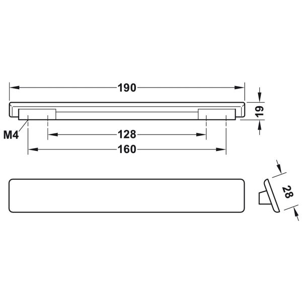 Furniture Handle H1910 Discount