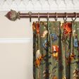 ARTEMIS Velvet Curtain - Moss Green For Sale