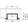 Aluminium Profile for Recess Mounting Cheap