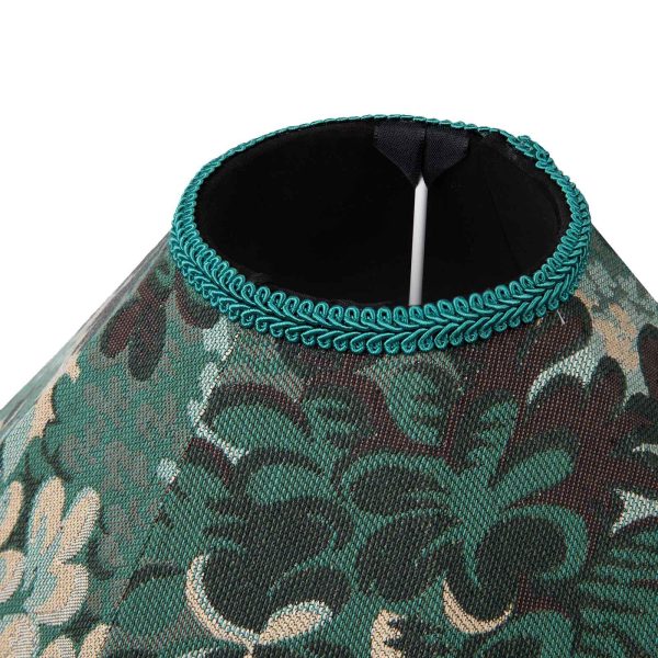 SILVA Jacquard Romily Lampshade - Cerulean For Cheap