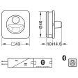 Häfele Connect Mesh motion detector Supply