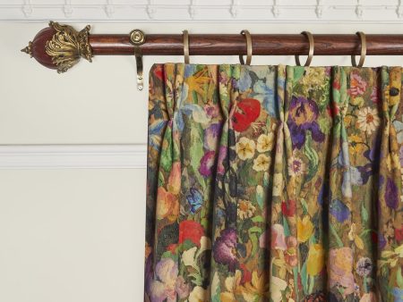 FLORIBUNDA MAGNA Velvet Curtain - Zenith Online