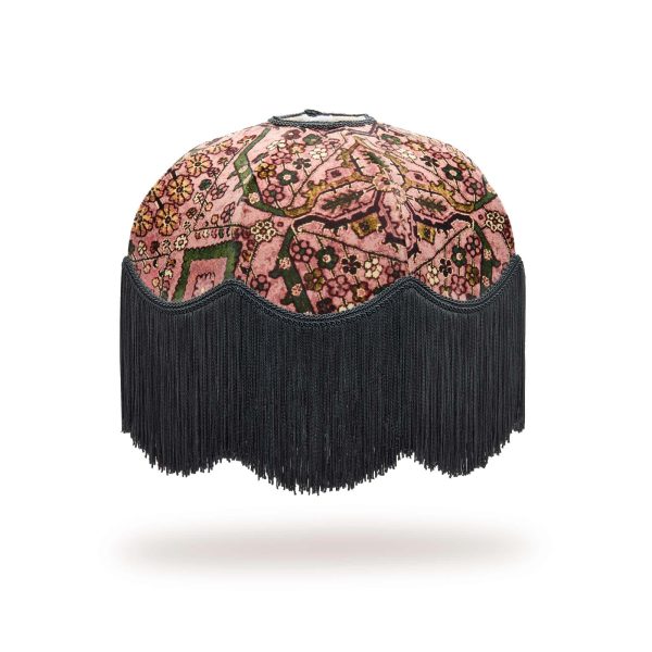 MEY MEH Velvet Tilia Lampshade - Blush Fashion