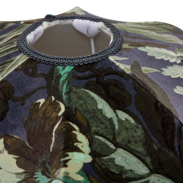 LIMERENCE Velvet Tilia Lampshade - Ink Sale