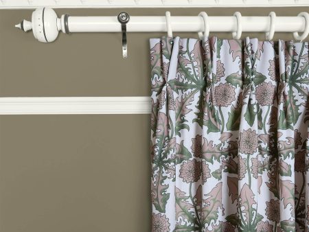 TARAXA Cotton Linen Curtain - Verde Discount