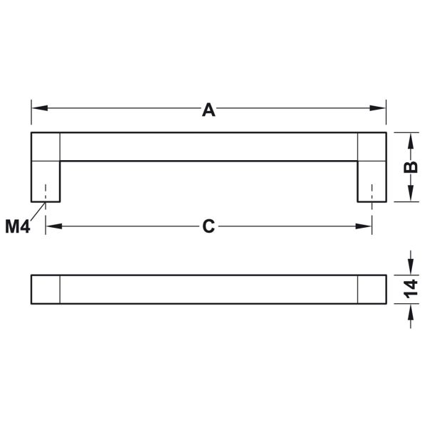 Furniture Handle H1935 For Cheap