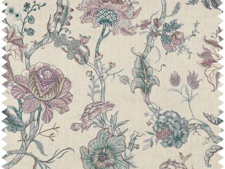 ARTEMIS Embroidered Linen - Alabaster Sample Online