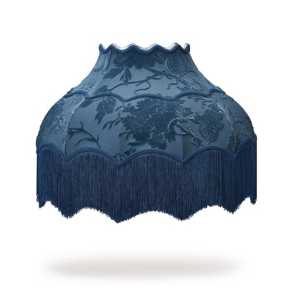 ARTEMIS Cut-Velvet Isabella - Cerulean Sale