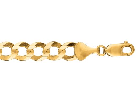 10K Gold 8.2mm Comfort Curb Chain Supply