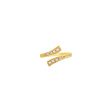 14K Gold Bypass CZ Toe Ring Discount