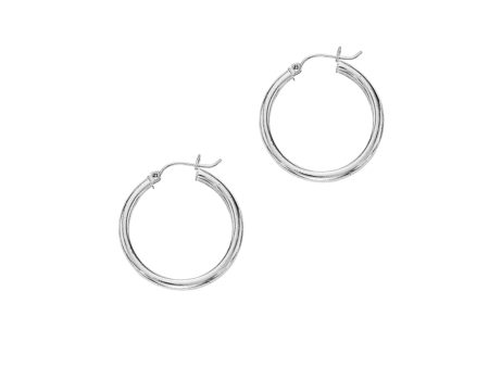 14K Gold 3x20mm Hoops Supply