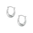 10K Gold Mini Oval Hoop Earring Supply